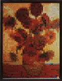After Van Gogh from Pictures of Color by Vik Muniz, 2001, Cibachrome print, sold May 2019