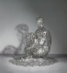 Jaume Plensa, ENDLESS IV, 2012, stainless steel