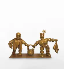 Tom Otterness, Jack and Jill, 1985, bronze