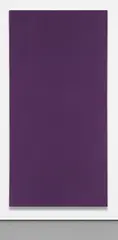 Untitled by Olivier Mosset, 2000, polyurethane and acrylic on canvas, sold May 2019
