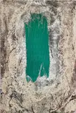 Mark Flood, Green Ice, 2014, acrylic on canvas