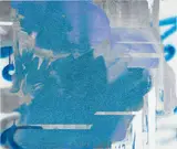 Jacqueline Humphries, Untitled, 2008, oil and glitter on canvas
