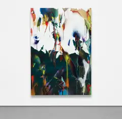 Untitled by Katharina Grosse, 2012, acrylic on canvas, sold Sep 2019