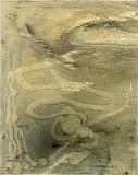 Sigmar Polke, Farbprobe 86, 1986, lacquer and graphite on canvas
