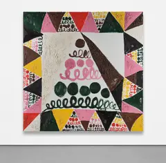 Tal R, Gold is over, 2005, oil on canvas