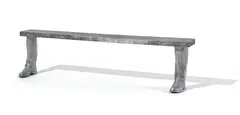 A Boot Bench #1 by Jim Dine, 1965, cast aluminum, sold Sep 2019