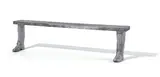 Jim Dine, A Boot Bench #1, 1965, cast aluminum