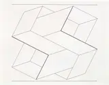Josef Albers, Structural Constellation, 1962, ink on paper