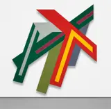 Frank Stella, Narowla II, 1971, acrylic, felt, canvas and paper collage on panel
