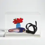 Tom Wesselmann, Belt Still Life, 1982, Rosenthal porcelain in Perspex box