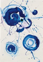 Untitled by Sam Francis, 1961, watercolor on paper, offered Sep 2019