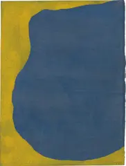 Irregular Form by Sol LeWitt, 1997, gouache on paper, sold Sep 2019
