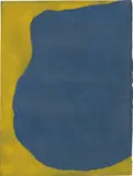 Irregular Form by Sol LeWitt, 1997, gouache on paper, sold Sep 2019