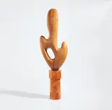 Claudia Comte, Sculpture Object 25, 2014, oak wood and pear wood