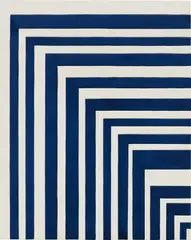 Sadie Benning, Blue and White Painting, 2013, acrylic, plaster and milk paint on Medite