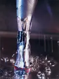 Marilyn Minter, Leggings, 2009, chromogenic print, flush-mounted to aluminum