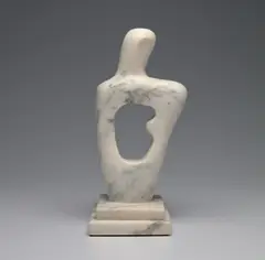 Agustín Cárdenas, Untitled, 1969, Carrara marble
