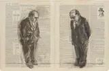 Haussé Hâtelet by William Kentridge, 1998, oilstick on encyclopedia paper, sold Sep 2019