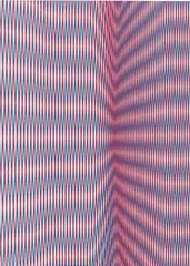 Philippe Decrauzat, On Cover, 2013, acrylic on canvas