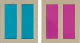 Ugo Rondinone, Two works: (i) Clockwork for Oracles (Aqua); (ii) Clockwork for Oracles (Magenta)