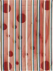 Untitled (Pattern 2) by Sam Falls, 2013, fabric dye on linen with grommets, offered Sep 2019