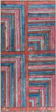 Matthew Chambers, Providing Superbly Articulate Answers while not Raising Questions, 2013, fabric dye and acrylic on canvas