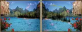 Harold Ancart, Two works: (i-ii) Untitled (Beach), 2013, oilstick and soot on chromogenic print, in artist's frame