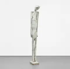 Will Ryman, Untitled #14, 2005, papier-mâché, PVC pipe, wire mesh and wood