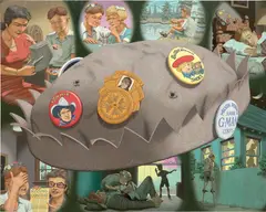 Robert Williams, The Whoopee Hat, 2003, oil on canvas