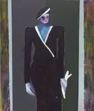 Fritz Scholder, Entity No. 1, acrylic on canvas