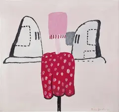 Philip Guston, At the Table, 1969, acrylic on panel