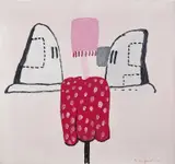 Philip Guston, At the Table, 1969, acrylic on panel