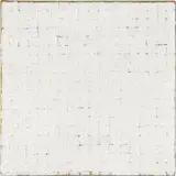 Robert Ryman, Untitled, 1965, enamel on stretched raw linen
