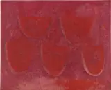 Rufino Tamayo, Cinco Rebanadas de Sandía, 1959, oil and sand on canvas