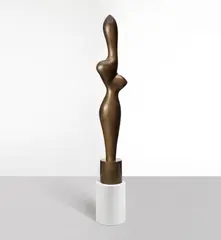 Jean Arp, Torse Végétal, 1959, bronze