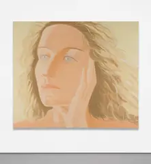 Alexandra by Alex Katz, 1984, oil on linen, sold Nov 2019