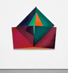 Dorothea Rockburne, Oxymoron, 1987-1988, oil on gessoed linen