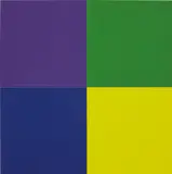 Quattro Colori by Gerhard Richter, 2008, lacquer in four unique colors on Alu-Dibond plate mounted on wood, sold Nov 2019