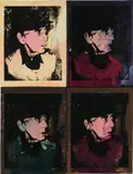 Andy Warhol, Four works: (i-iv) Man Ray, 1974, acrylic and silkscreen ink on canvas