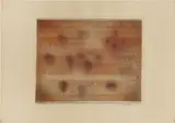 Stoppelfeld by Paul Klee, 1925, ink and watercolor on paper laid on artist's mount, sold Nov 2019