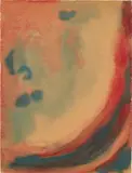 Georgia O'Keeffe, Red and Green III, 1916, watercolor on wove paper