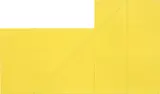 Robert Mangold, A Triangle within Two Rectangles, 1977, acrylic and graphite on two adjoined sheets of paper
