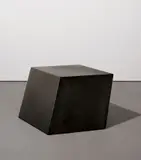 Tony Smith, New Piece, 1966, bronze with black patina