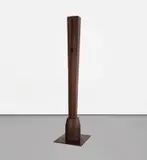 Beverly Pepper, Normanno Column II, 1980, cast iron