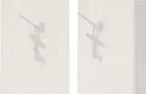 Jirō Takamatsu, Two works: (i) Shadow No. 1467; (ii) Shadow No. 1468, 1984, (i) acrylic and graphite on canvas (ii) acrylic on canvas