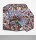 Sam Gilliam, Plaster Nights, 1980, acrylic and canvas collage on canvas