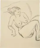 Pablo Picasso, Nu féminin / Deux études de danseuses espagnoles