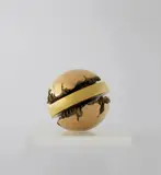 Rotante primo sezionale by Arnaldo Pomodoro, circa 1966-1968, bronze with Plexiglas base, sold Nov 2019