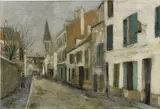 Maurice Utrillo, Rue à Stains (Seine-Saint-Denis)