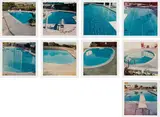 Ed Ruscha, Nine Swimming Pools, 1968-1997, chromogenic prints